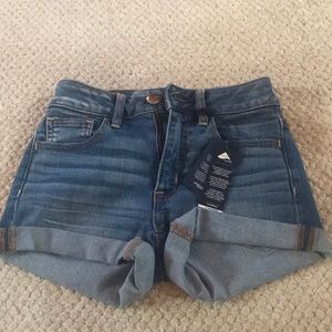 NWT AEO denim shorts